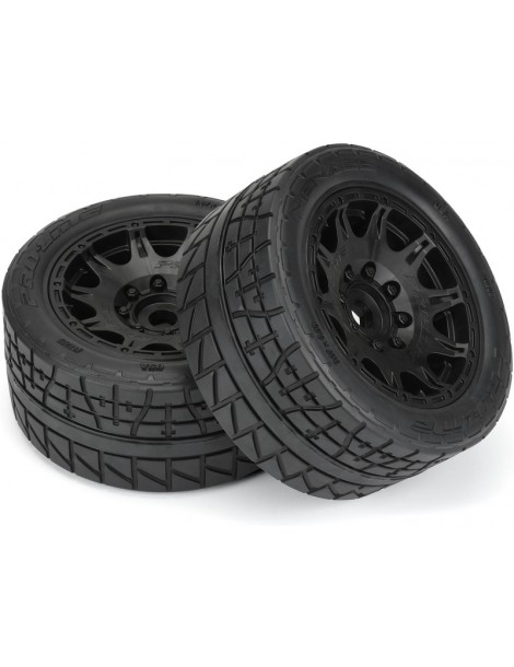 Pro-Line Wheel 5.7", Menace HP Tire, Raid 24mm Wheels (2)