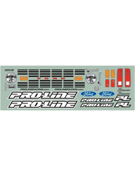 Pro-Line Body 1/10 Ford Bronco: Crawlers 305mm