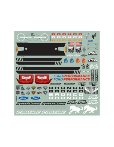 Pro-Line Body 1/10 2021 Ford Bronco (11.4" Wheelbase)