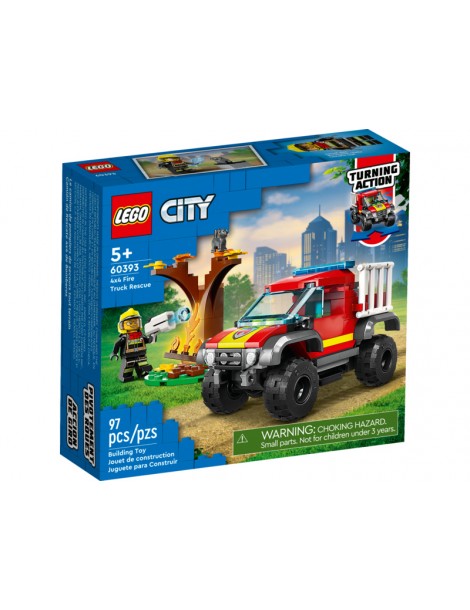 LEGO City - 4x4 Fire Truck Rescue