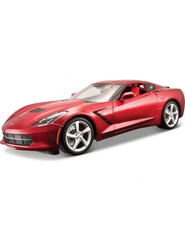 Maisto Corvette Stingray 2014 1:18 metallic red