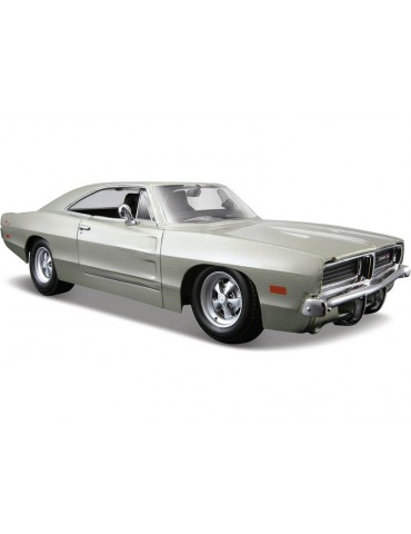 Maisto Dodge Charger R/T 1969 1:25 silver
