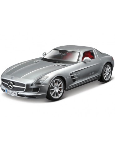 Maisto Mercedes-Benz SLS AMG 1:18 silver