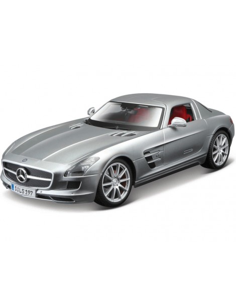 Maisto Mercedes-Benz SLS AMG 1:18 silver