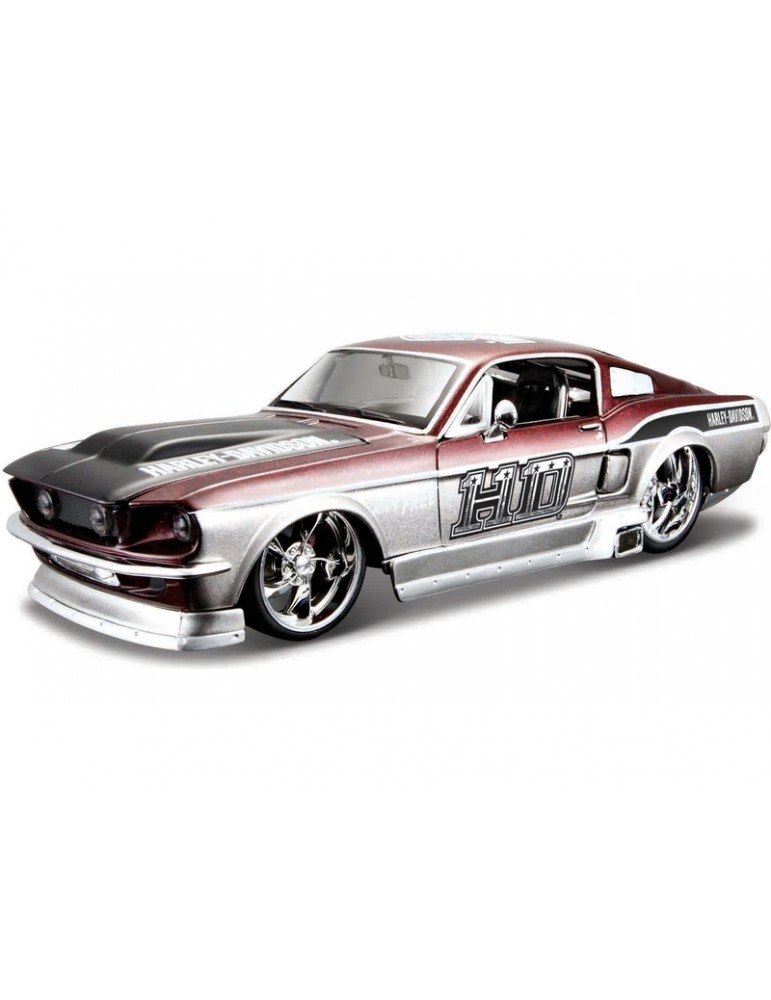 Maisto Harley-Davidson Custom - Ford Mustang GT 1967 1:24