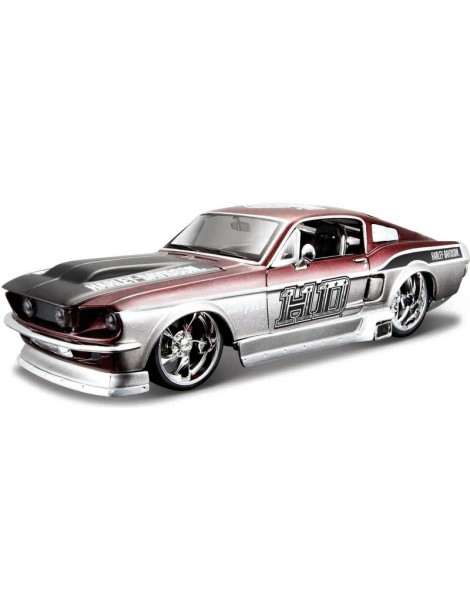 Maisto Harley-Davidson Custom - Ford Mustang GT 1967 1:24
