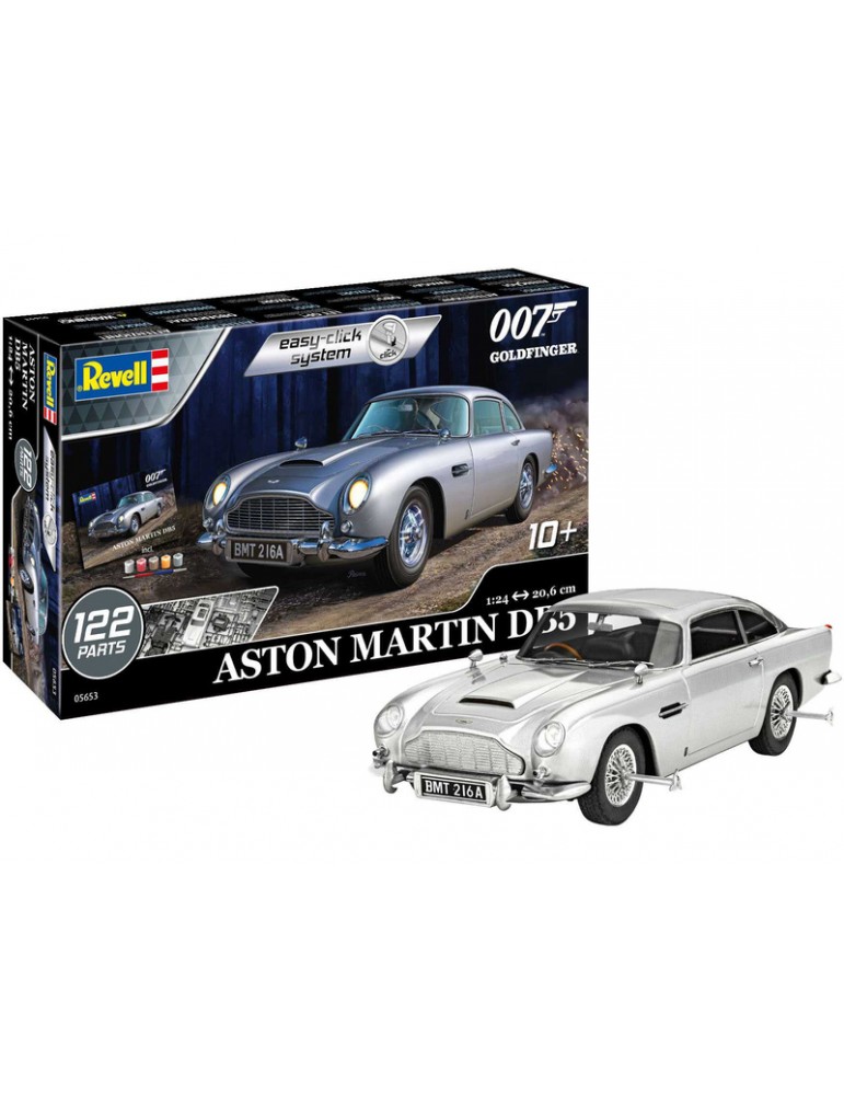 Revell Aston Martin DB5 - Goldfinger (1:24) (Giftset) Revell Aston Martin DB5 - Goldfinger (1:24) (Giftset)