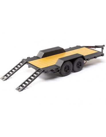 Axial SCX24 Flat Bed Vehicle Trailer with LED