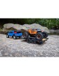 Axial SCX24 Flat Bed Vehicle Trailer with LED