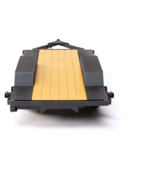 Axial SCX24 Flat Bed Vehicle Trailer with LED