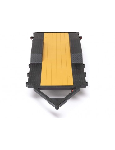 Axial SCX24 Flat Bed Vehicle Trailer with LED