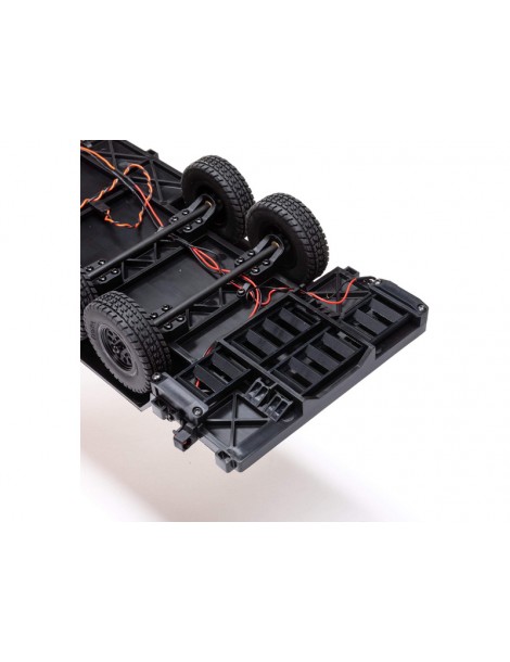 Axial SCX24 Flat Bed Vehicle Trailer with LED