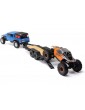 Axial SCX24 Flat Bed Vehicle Trailer with LED