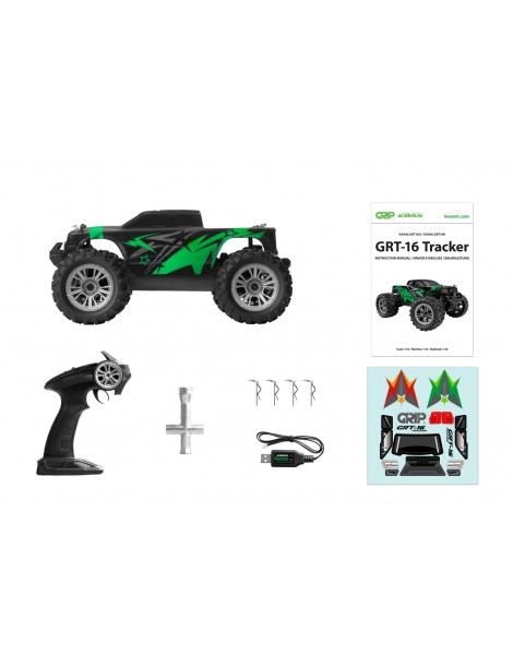 KAVAN GRT-16 Tracker RTR 4WD Monster Truck 1:16 - green