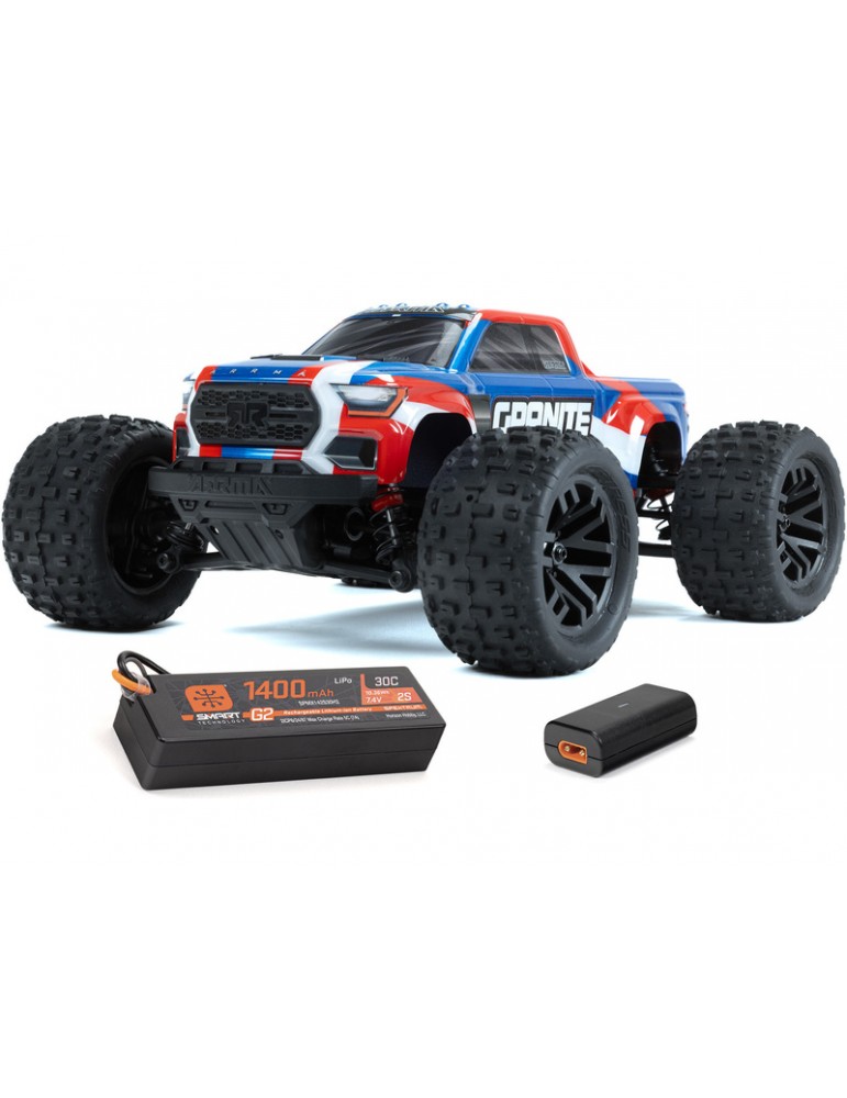 Arrma Granite Grom 1:18 4WD Smart RTR blue