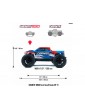 Arrma Granite Grom 1:18 4WD Smart RTR blue