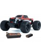 Arrma Granite Grom 1:18 4WD RTR raudonas RC modelis su LiPo akumuliatoriumi