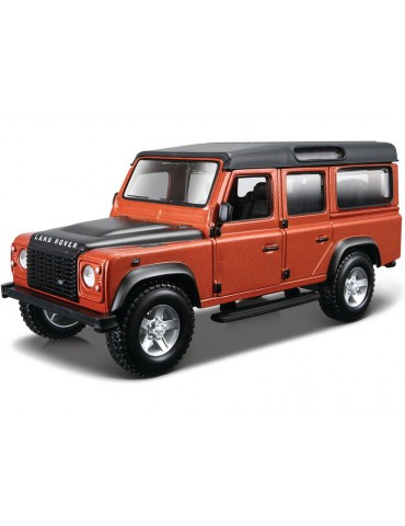 Bburago Land Rover Defeneder 110 1:32 metalic brown
