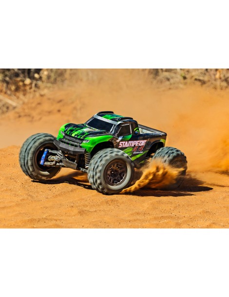 Traxxas Stampede 1:10 2BL 4WD RTR (žalia)