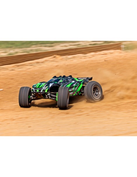 Traxxas Rustler 4x4 Ultimate VXL RTR žalia