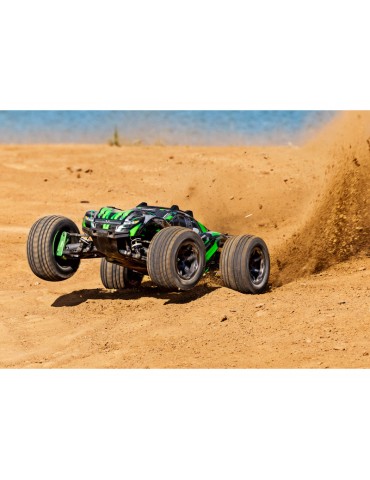 Traxxas Rustler 4x4 Ultimate VXL RTR žalia