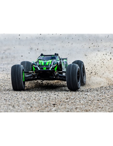 Traxxas Rustler 4x4 Ultimate VXL RTR žalia