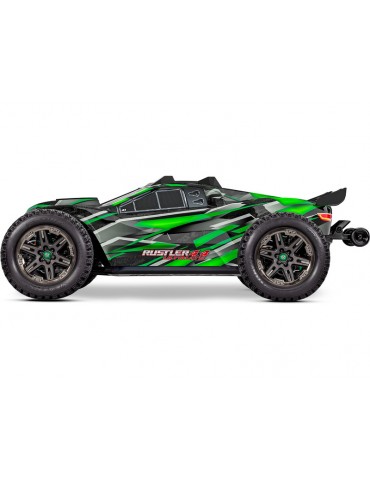 Traxxas Rustler 4x4 Ultimate VXL RTR žalia