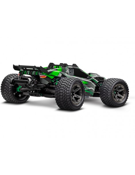 Traxxas Rustler 4x4 Ultimate VXL RTR žalia