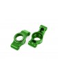 Traxxas Carriers, stub axle (green-anodized 6061-T6 aluminum) (left & right)