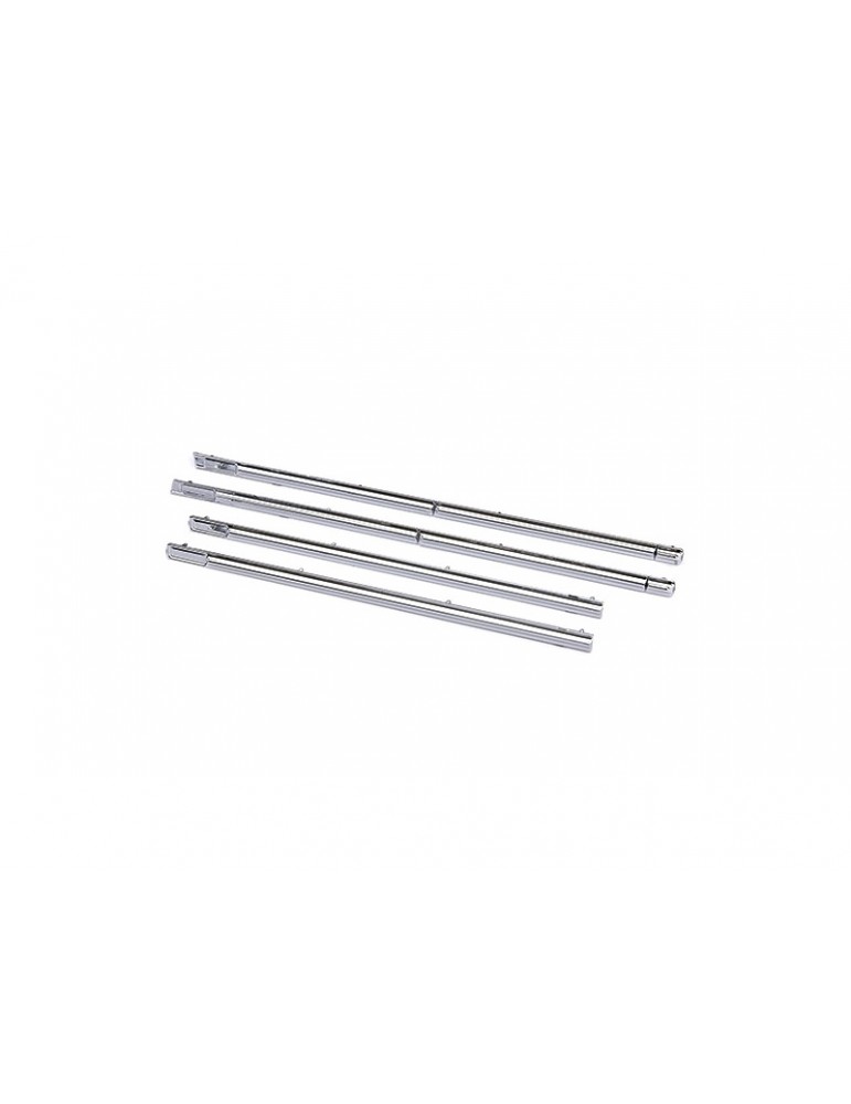 Traxxas Side trim (chrome) (fits 9812 body)
