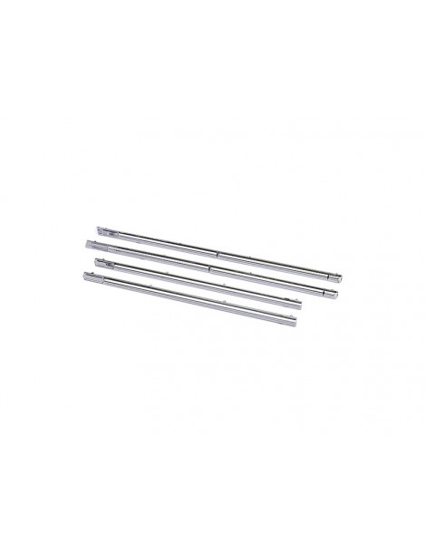 Traxxas Side trim (chrome) (fits 9812 body)