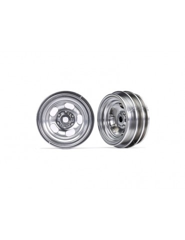 Traxxas Wheels 1.0" (satin chrome) (2)
