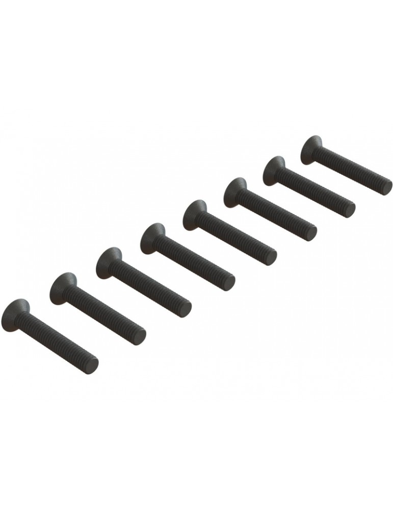 Arrma Flat Head Hex Machine Screw M3x18mm (10)