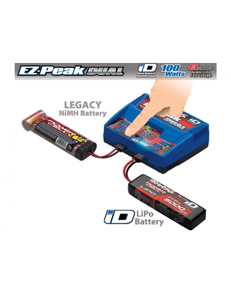 Traxxas Įkroviklis EZ-Peak Dual 2x50W