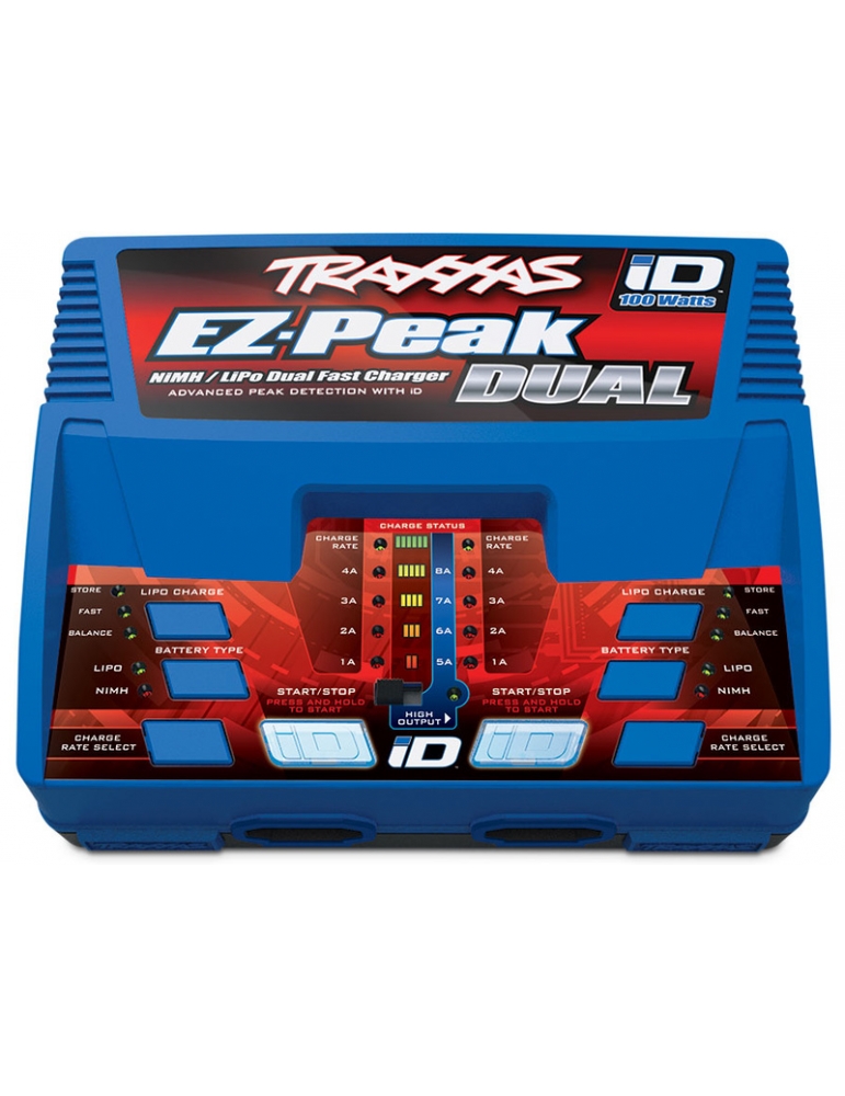 Traxxas Įkroviklis EZ-Peak Dual 2x50W