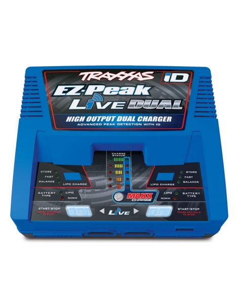 Traxxas Įkroviklis EZ-Peak Live Dual 2x100W