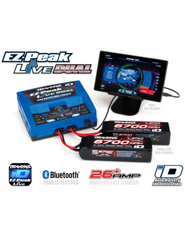 Traxxas Įkroviklis EZ-Peak Live Dual 2x100W