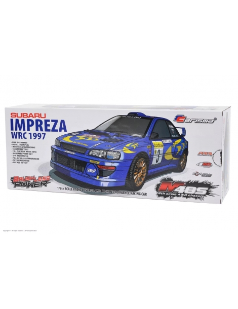 RC modelis M48S Subaru WRC 1999 1:8 Brushless RTR Monte-Carlo