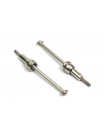 Steel Front Universal Driveshaft Set (2pcs)