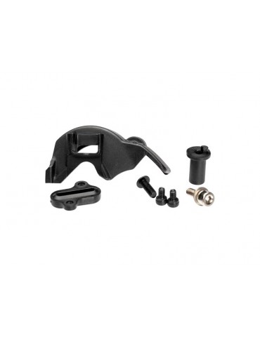 Traxxas Cover, gear/ motor plate access cover/ motor mount hinge post/ hardware (for 550 motors)