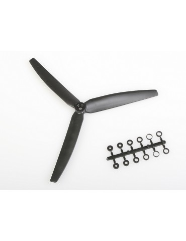 Propeller GWS EP 10x6 black 3-blade