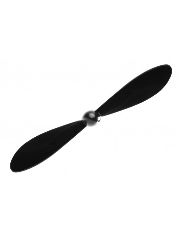 Prop with Spinner 125 x 110mm / 4,9 x 4,3 - Black, 100 pcs.