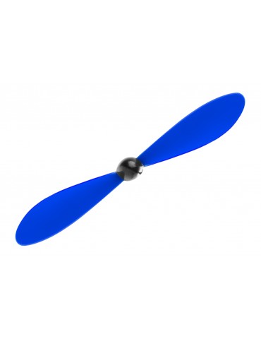 Prop with Spinner 125 x 110mm / 4,9 x 4,3 - Blue, 100 pcs.
