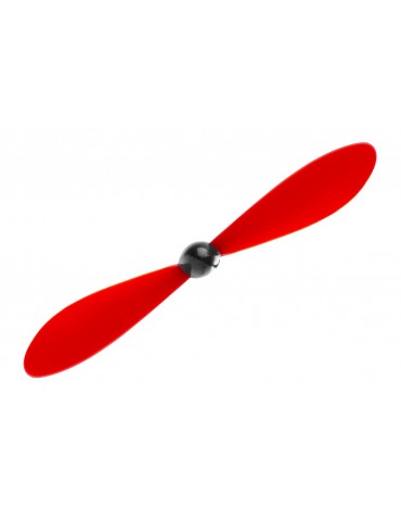 Prop with Spinner 125 x 110mm / 4,9 x 4,3 - Red, 10 pcs.