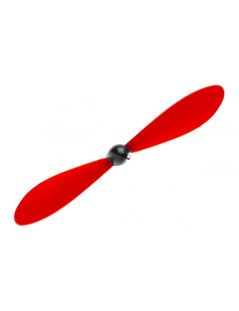 Prop with Spinner 125 x 110mm / 4,9 x 4,3 - Red, 10 pcs.
