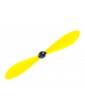 Prop with Spinner 125 x 110mm / 4,9 x 4,3 - Yellow, 1 pcs.