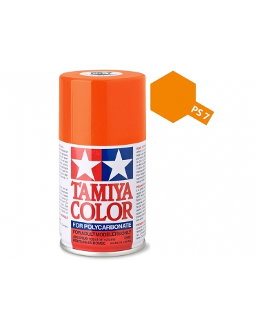 Tamiya Lexan purškiami dažai - Orange PS-7