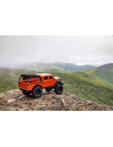 Axial 1/24 SCX24 Dodge Power Wagon 1940 4WD oranžinė