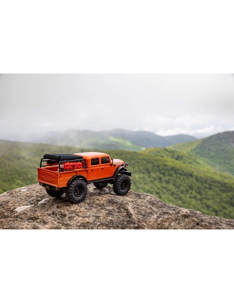 Axial 1/24 SCX24 Dodge Power Wagon 1940 4WD oranžinė