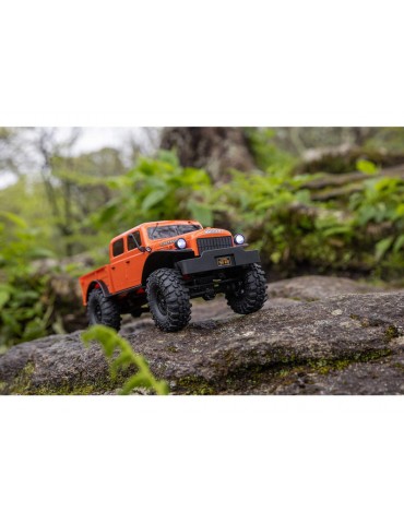 Axial 1/24 SCX24 Dodge Power Wagon 1940 4WD oranžinė